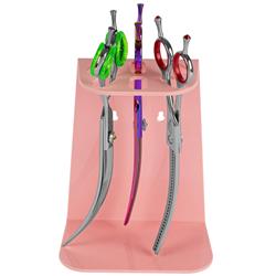 6 Scissor Tabletop and Wall Mount Holder Light Pink by PetStore.Direct