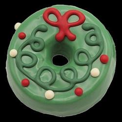 CC Wreath with Bow - 27 cookies