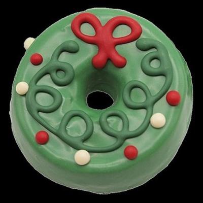 CC Wreath with Bow - 27 cookies