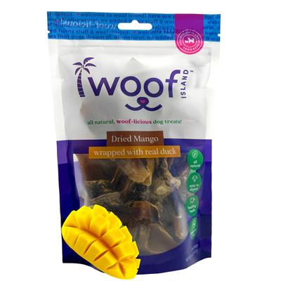 Dried Mango Wrapped With Real Duck – 6oz Bag