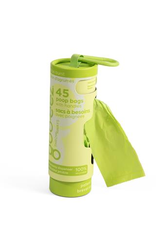 Goo-eez Disposable Pet Waste Bag Dispenser - 45 Bags - Citrus Burst