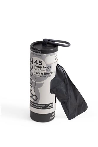 Goo-eez Disposable Pet Waste Bag Dispenser - 45 Bags - Unscented