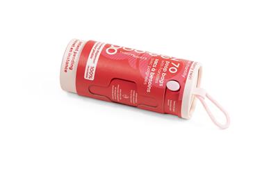 Goo-eez Disposable Pet Waste Bag Dispenser - 70 Bags - Strawberry Swirl