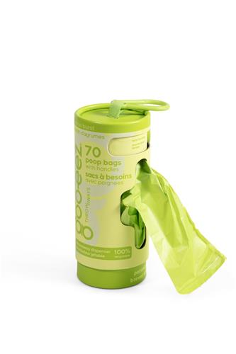 Goo-eez Disposable Pet Waste Bag Dispenser - 70 Bags - Citrus Burst