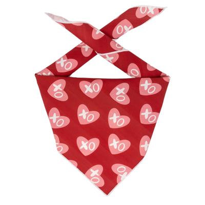Valentine Bandana | Valentines Day Bandana | XOXO