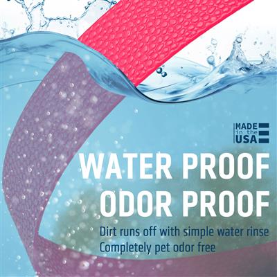 Pebble Emboss BioThane Dog Collar with Heavy Duty Cobra Buckle