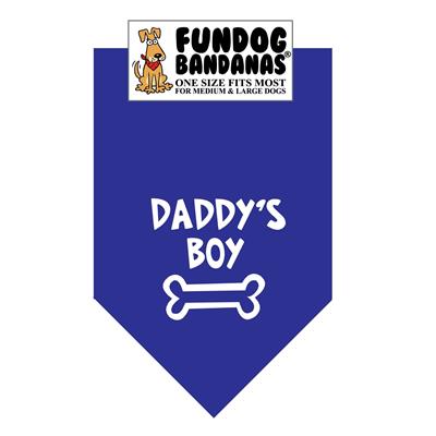 Wholesale Pack - Daddy's Boy Bandana - Assorted Colors