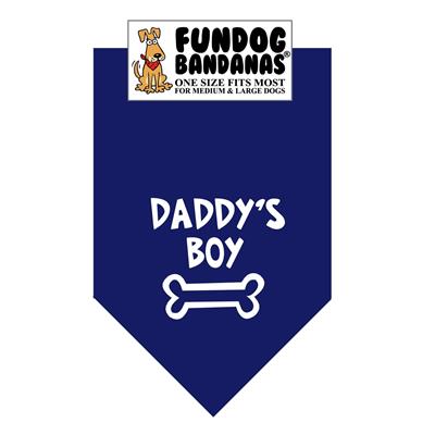Wholesale Pack - Daddy's Boy Bandana - Assorted Colors