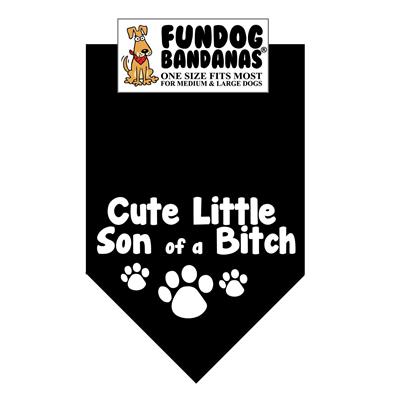 Wholesale Pack - Cute Little Son of a Bitch Bandana - Assorted Colors