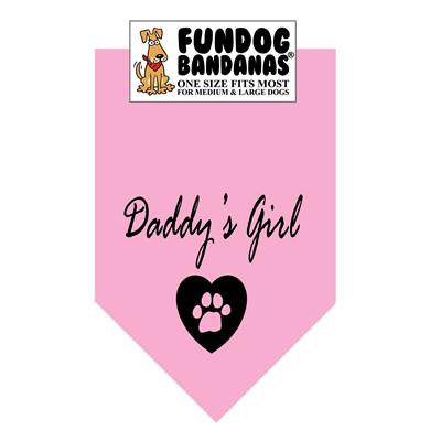 Wholesale Pack - Daddy's Girl Bandana - Assorted Colors