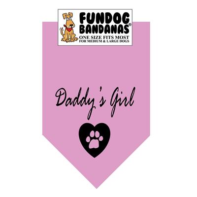 Wholesale Pack - Daddy's Girl Bandana - Assorted Colors