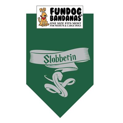 Wholesale Pack - HP Slobberin Bandana - Forest Green Only