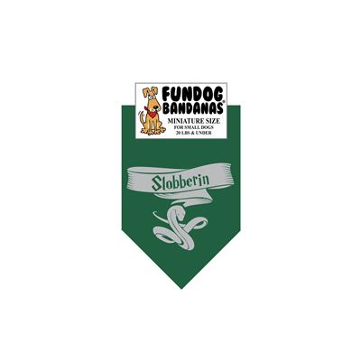 Wholesale Pack - HP Slobberin Bandana - Forest Green Only