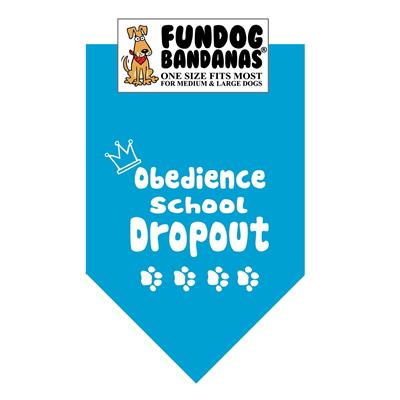 Wholesale Pack - Obedience School Dropout Bandana - Assorted Colors