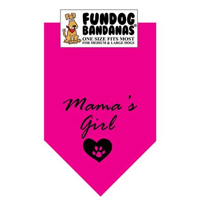 Wholesale Pack - Mama's Girl Bandana - Assorted Colors