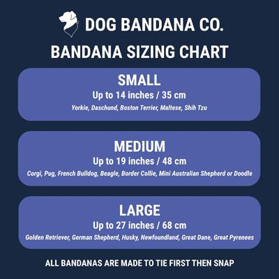 Coastal Charm Dog Bandana