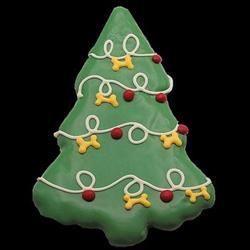 CC Holiday Green Tree - 12 cookies