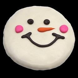 CC Circle Snowman - 12 cookies