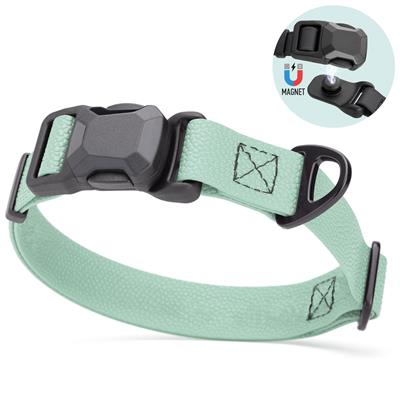 Pebble Emboss Biothane Dog Collar with Magnetic Buckle
