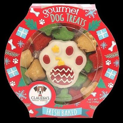 CC 7oz Holiday Paw - Tub