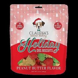 CC 12oz Peanut Butter Holiday Dog Biscuits