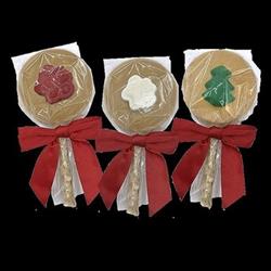 CC Christmas Peanut Butter Pops Display - 10 pops