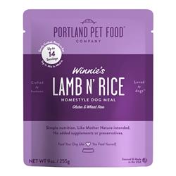 Portland Dog Winnie's Lamb N' Rice Homestyle Meal 9oz. - 8 Pack