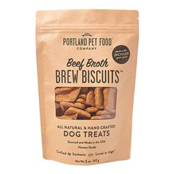 Portland Dog Beef Broth Brew Biscuits 5oz.