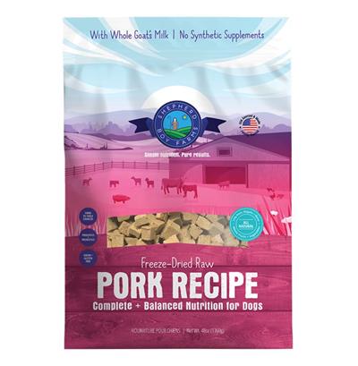 Shepherd Boy Farms Dog Freeze-Dried Pork 48oz.
