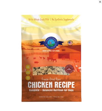 Shepherd Boy Farms Dog Freeze-Dried Chicken 48oz.