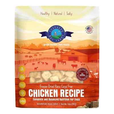 Shepherd Boy Farms Dog Freeze-Dried Chicken 14oz.