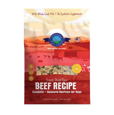 Shepherd Boy Farms Dog Freeze-Dried Beef 48oz.