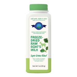 Shepherd Boy Farms Dog & Cat Freeze-Dried Raw Goat Milk Super Green 16oz.