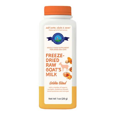 Shepherd Boy Farms Dog & Cat Freeze-Dried Raw Goat Milk Golden 16oz.