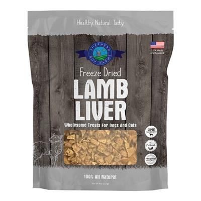 Shepherd Boy Farms Dog & Cat Freeze-Dried Lamb Liver 8oz.