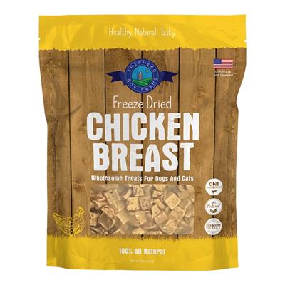 Shepherd Boy Farms Dog & Cat Freeze-Dried Chicken Breast 8oz.