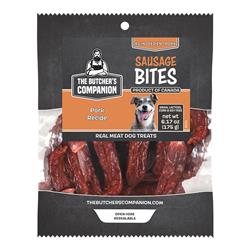 Butcher's Companion Dog Pork Sausage Bites 6.17oz.