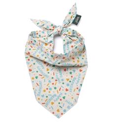 Sparkle Pawty Blue Dog Bandana