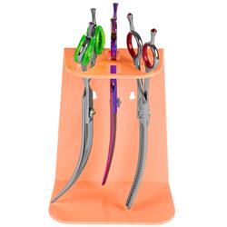 6 Scissor Tabletop and Wall Mount Holder Orange by PetStore.Direct