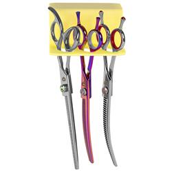Secure Stick 3 Shear Holder Yellow by PetStore.Direct