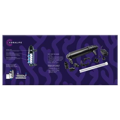 Coralife Turbo-Twist UV Sterilizer 1ea/12X, 36 W, Up To 500 gal