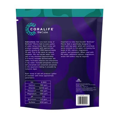 Coralife BioCube Marine Salt 1ea/15 gal