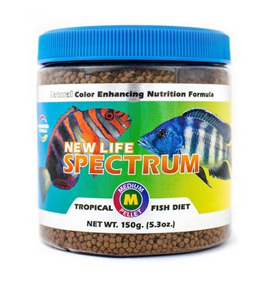 New Life Spectrum Tropical Sinking Pellets Fish Food 1ea/5.3 oz, MD