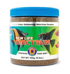 New Life Spectrum Tropical Sinking Pellets Fish Food 1ea/5.3 oz, Regular