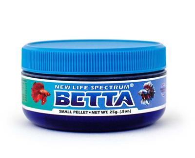 New Life Spectrum Betta Pellets Fish Food 1ea/0.8 oz.