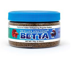 New Life Spectrum Betta Pellets Fish Food 1ea/2.46 oz, Regular
