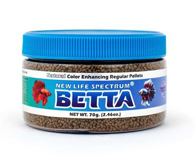 New Life Spectrum Betta Pellets Fish Food 1ea/2.46 oz, Regular