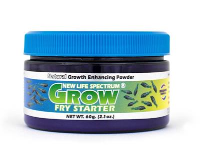 New Life Spectrum Grow Fry Starter Fish Food 1ea/2.1 oz.