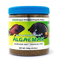 New Life Spectrum Algaemax Sinking Pellets Fish Food 1ea/5.3 oz, Regular