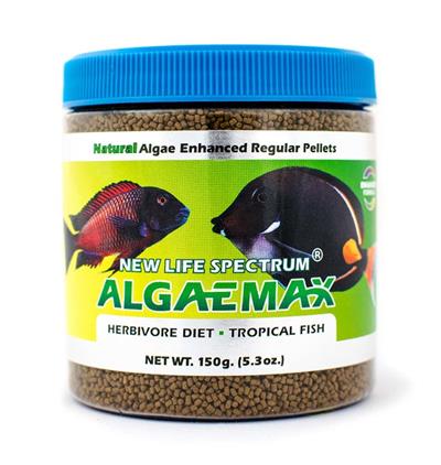 New Life Spectrum Algaemax Sinking Pellets Fish Food 1ea/5.3 oz, Regular
